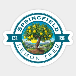 Springfield Lemon Tree Sticker